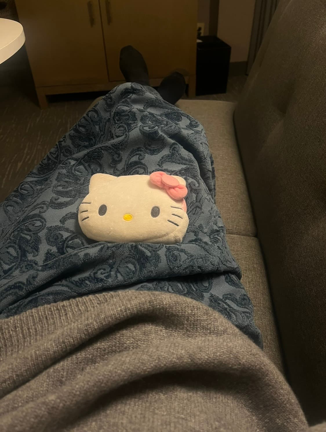 Undercover 자가드 롱스커트 상품이미지1