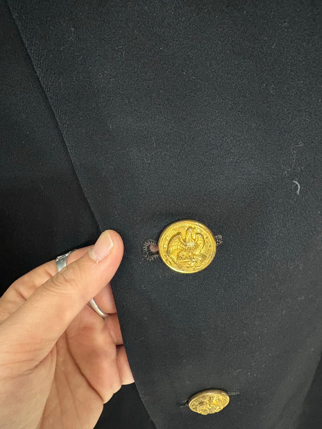 Rare!!WWII U.S Navy Officer Bridge Coat 상품이미지4