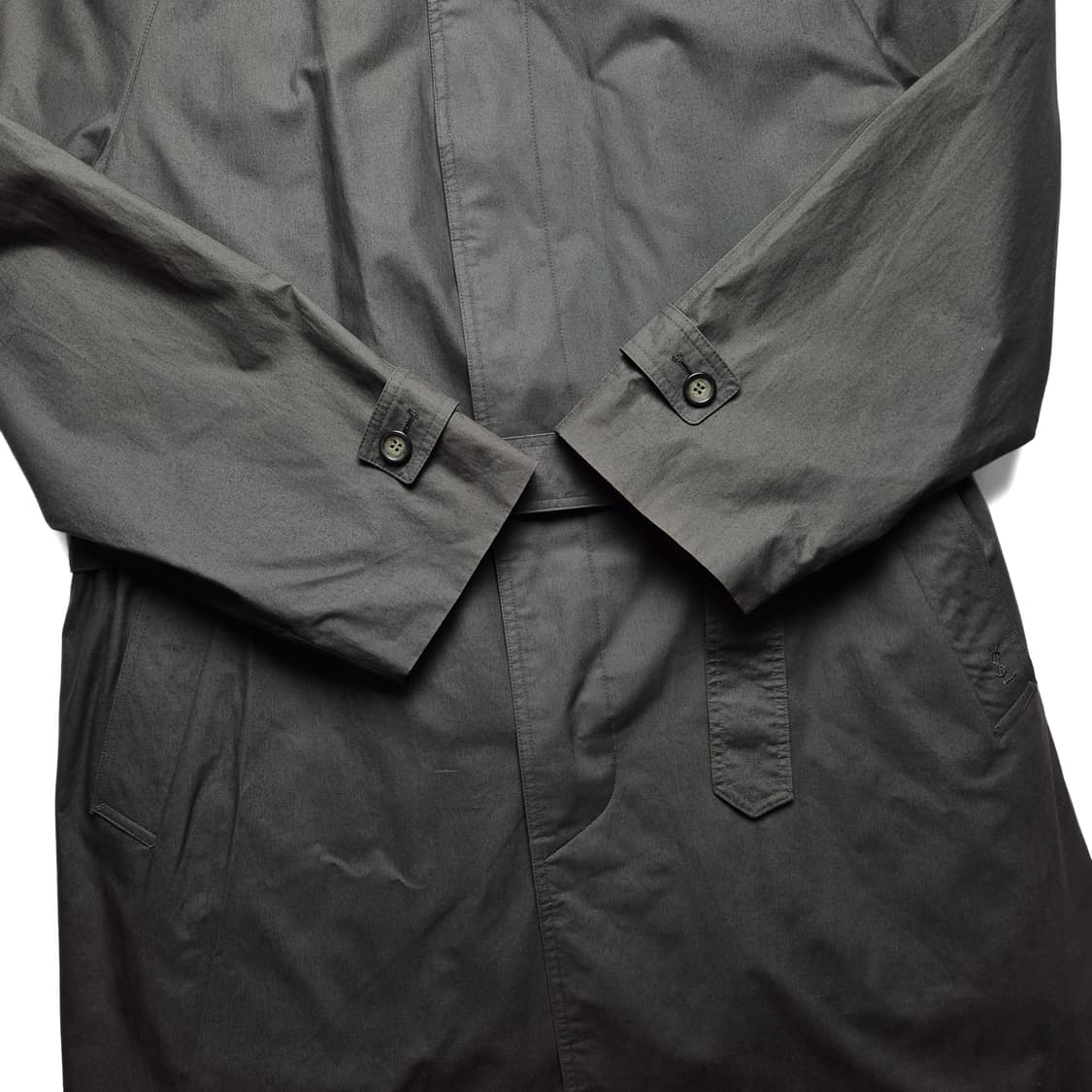 [100] 입생로랑 구스다운내피 벨티드 트렌치 코트 상품이미지3