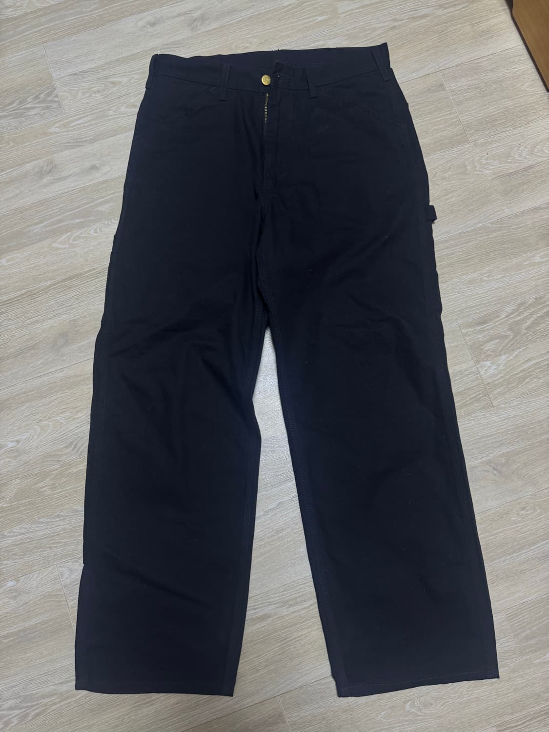 일본 LEE DUNGAREES 와이드 페인터 팬츠 L  상품이미지4