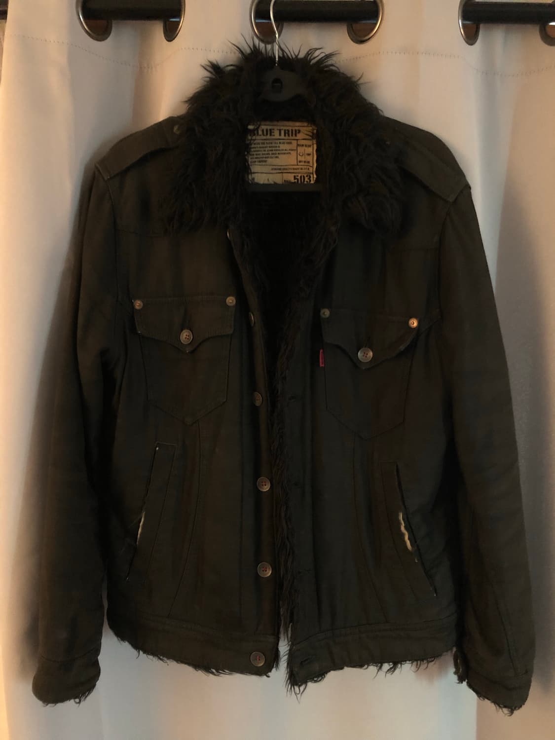 에드윈 쉐르파 퍼 자켓 상품이미지1