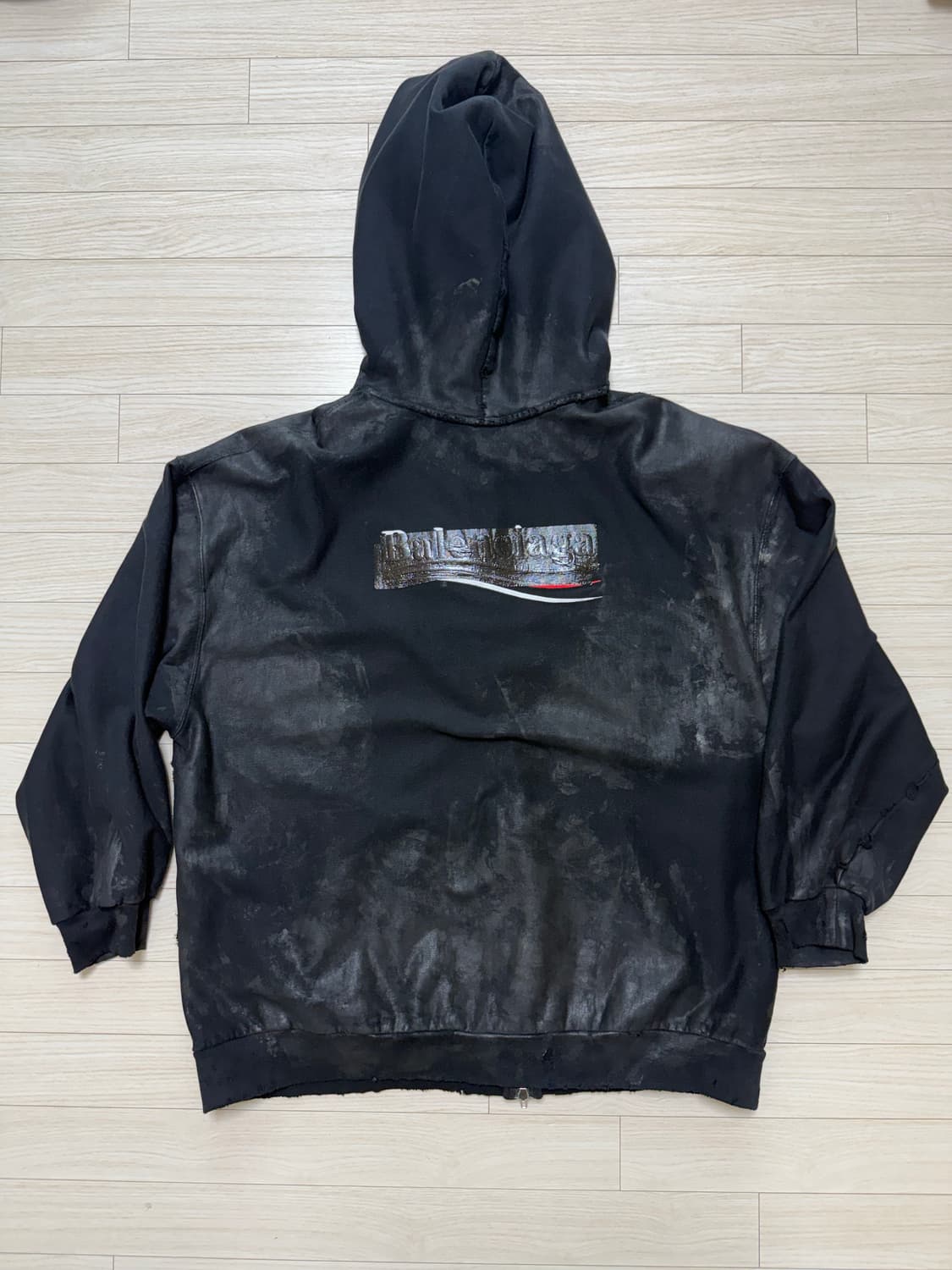 발렌시아가 더티 개퍼 후드집업 상품이미지2