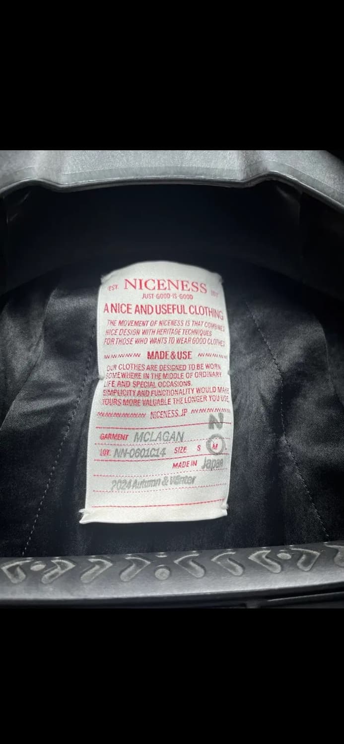 나이스네스 맥라간 블랙 24fw M 상품이미지3