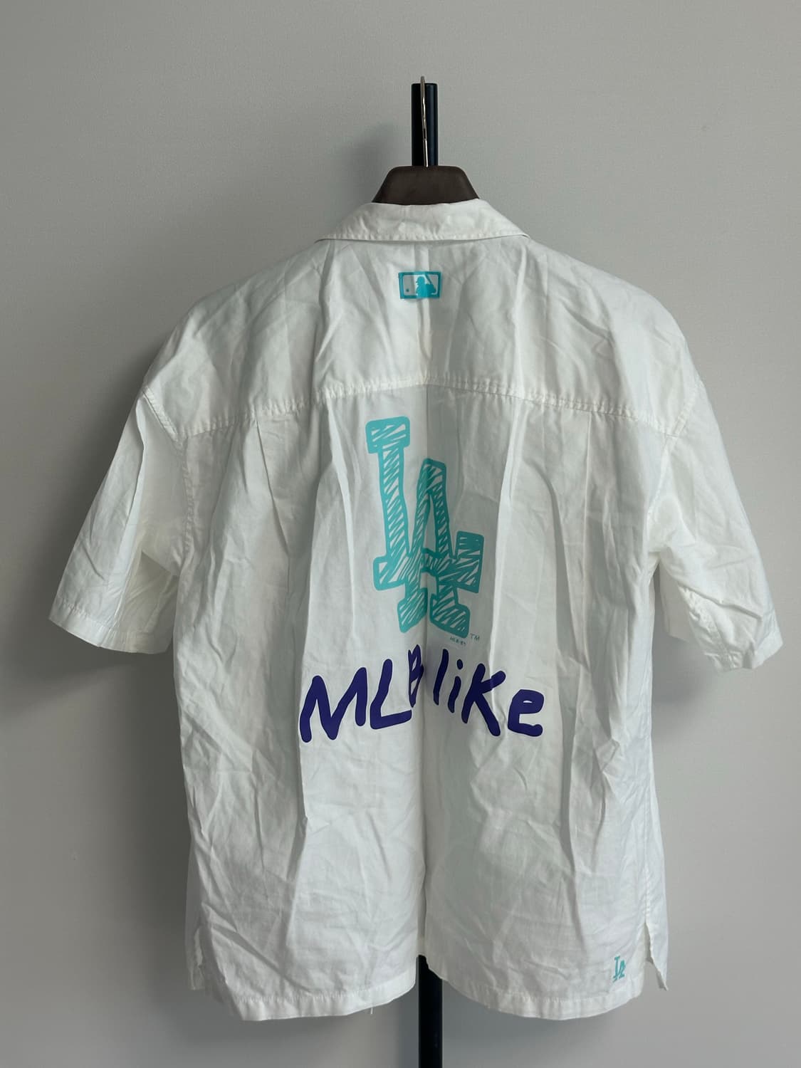 MLB LIKE LA다저스 반팔 셔츠 화이트 상품이미지2