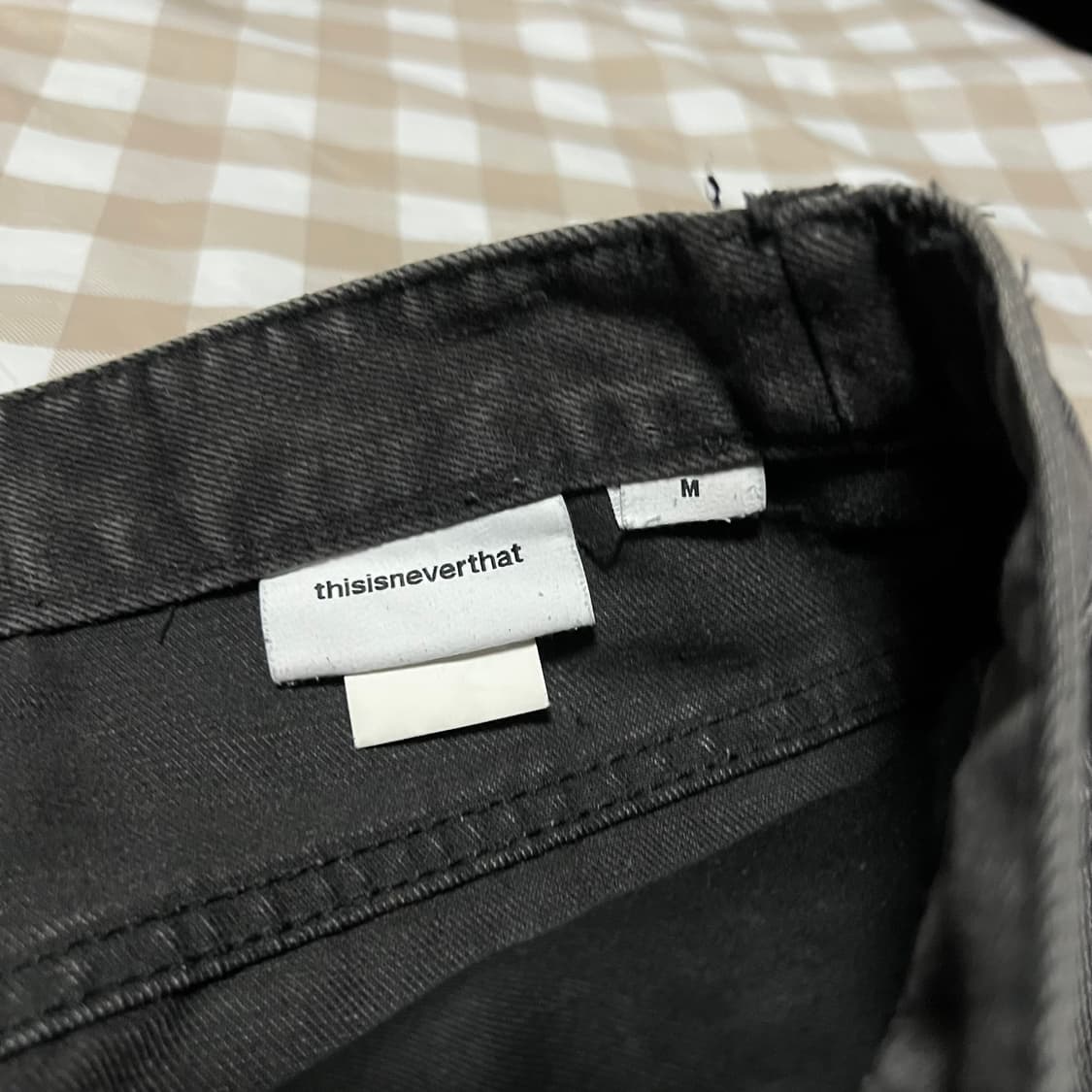디스이즈네버댓 흑청바지 M 데님 팬츠 디네댓 상품이미지3