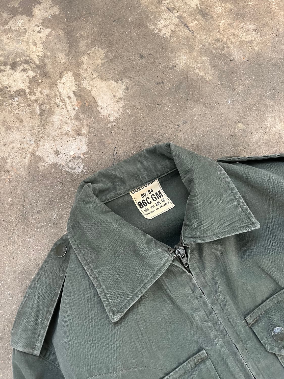 80s 프렌치 M-64 필드자켓 상품이미지2