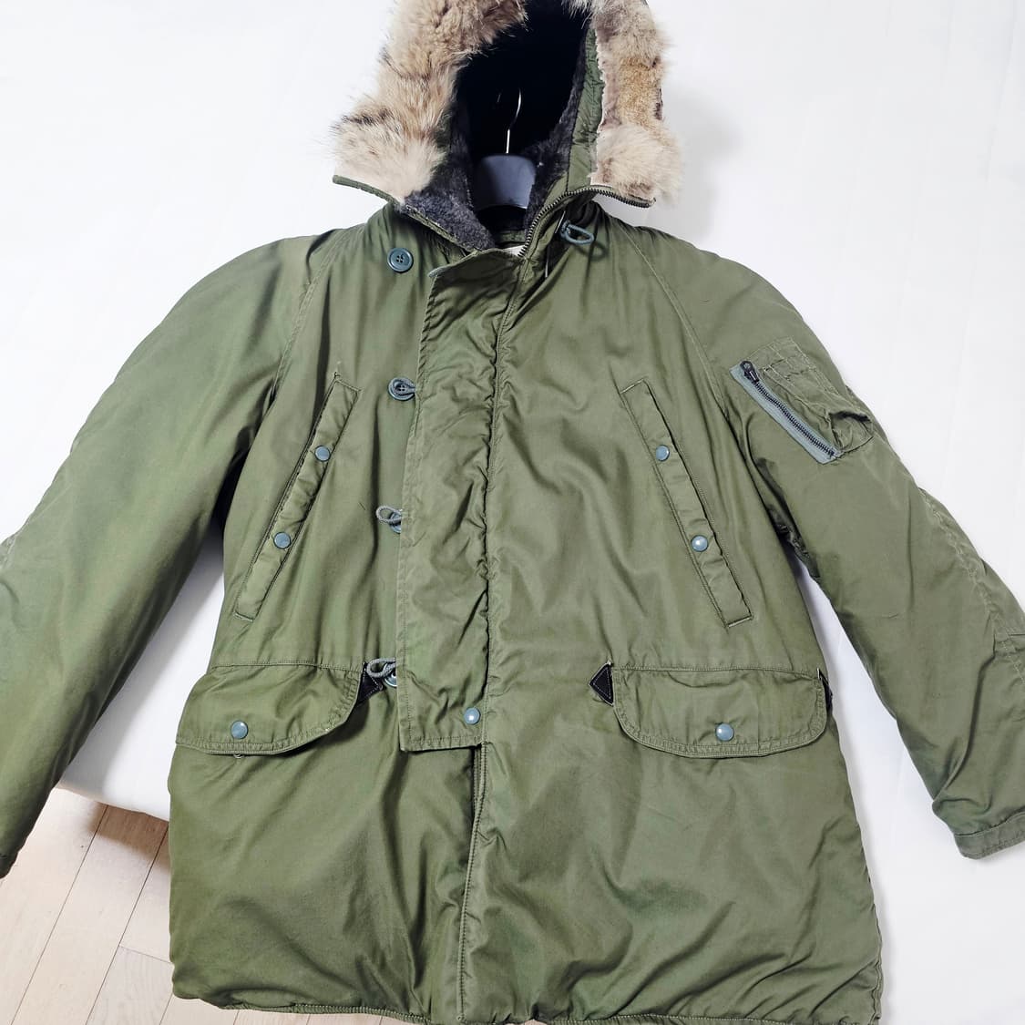 미군n3b 72년 Lancer MODIFIED OD m사이즈 상품이미지1