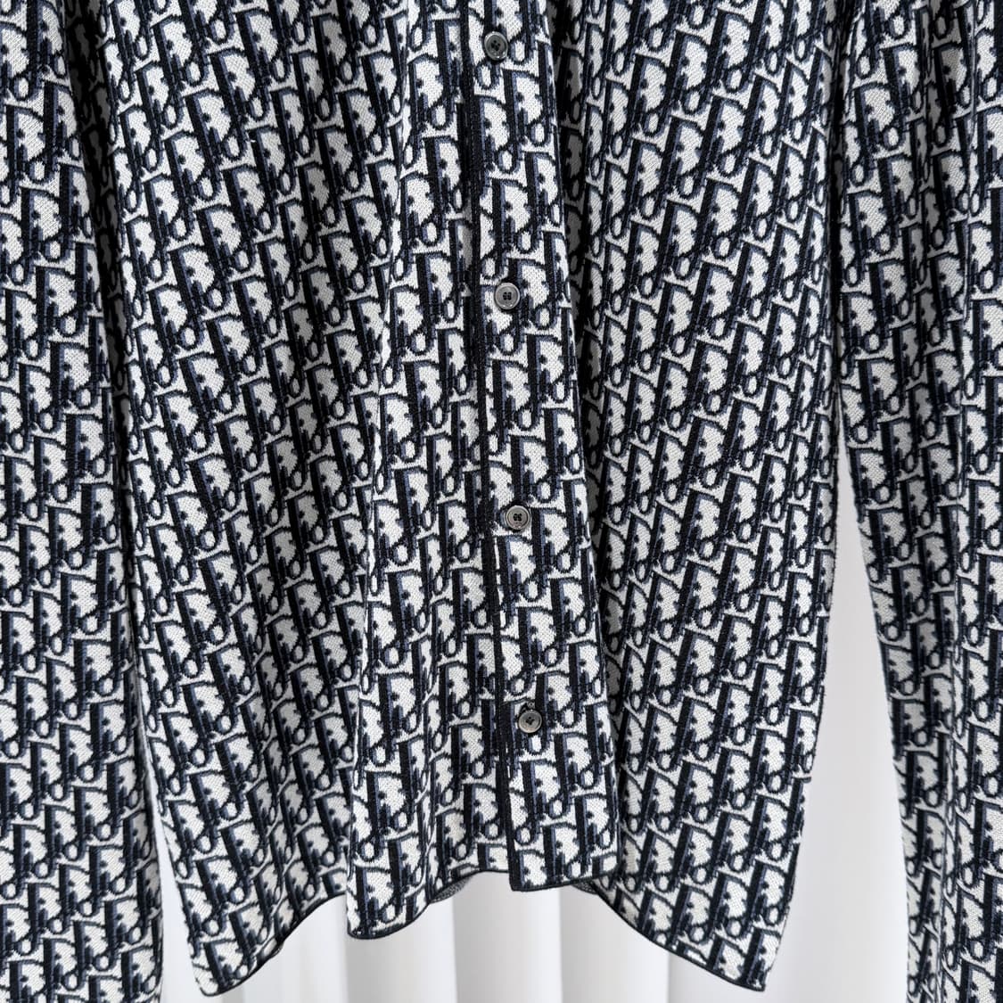 XXL / 디올 오블리크 블랙 니트셔츠 상품이미지3