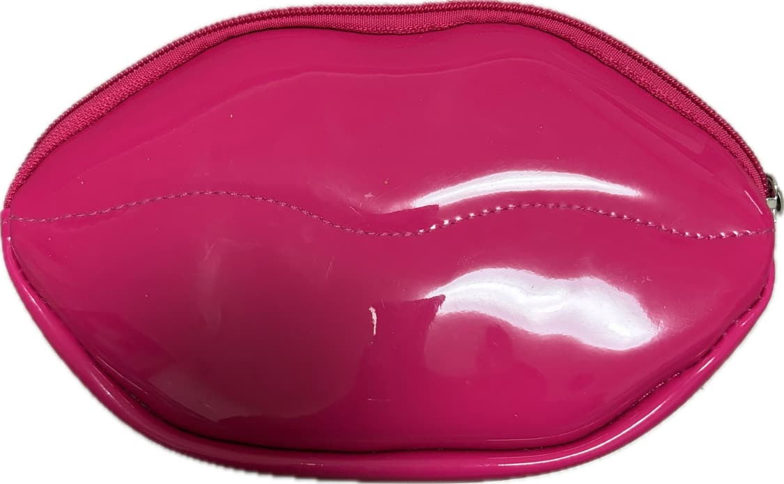 희소템 입술 디자인 파우치 핫핑크 상품이미지1