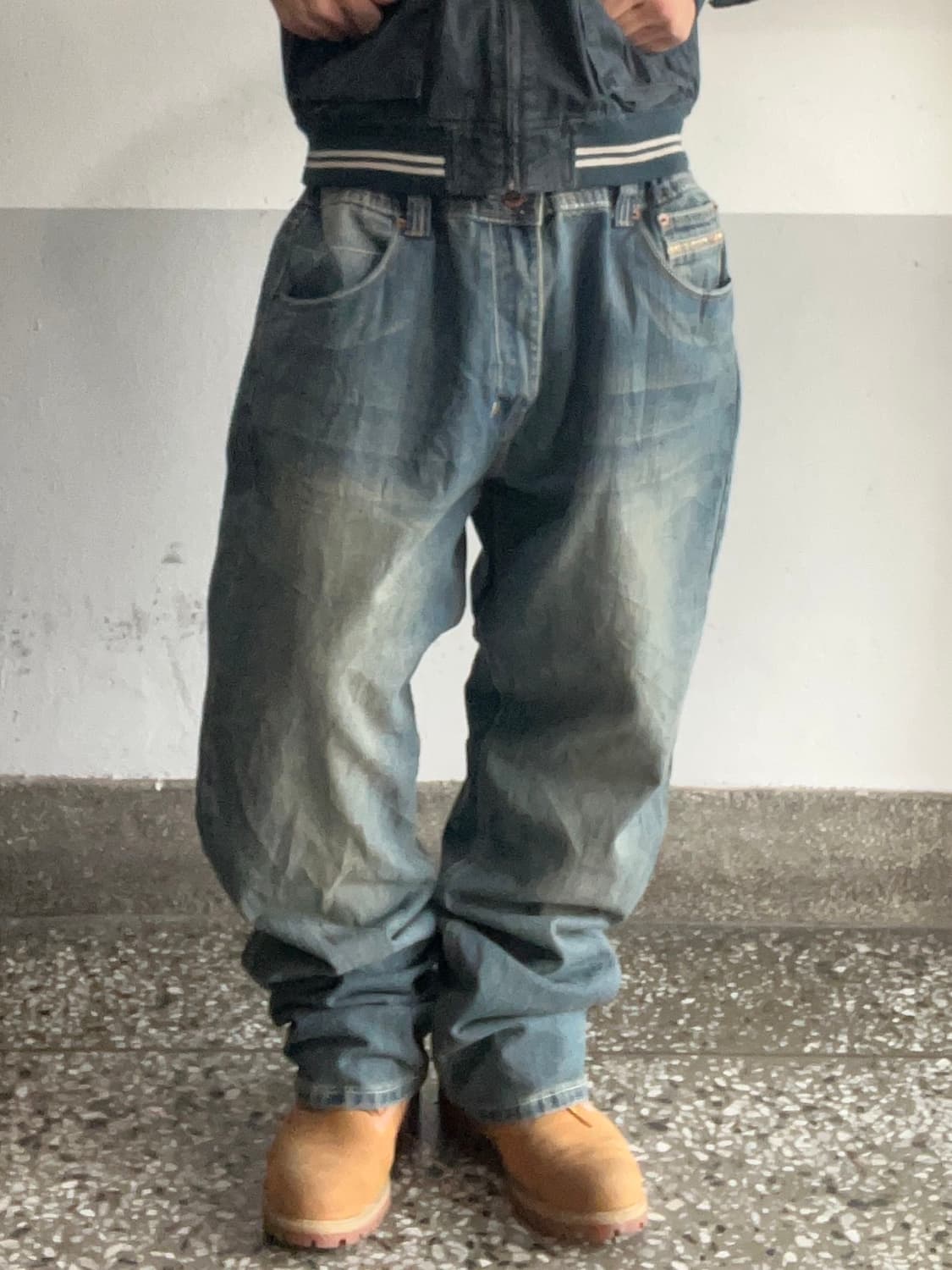 빈티지 워싱 힙합팬츠 상품이미지3