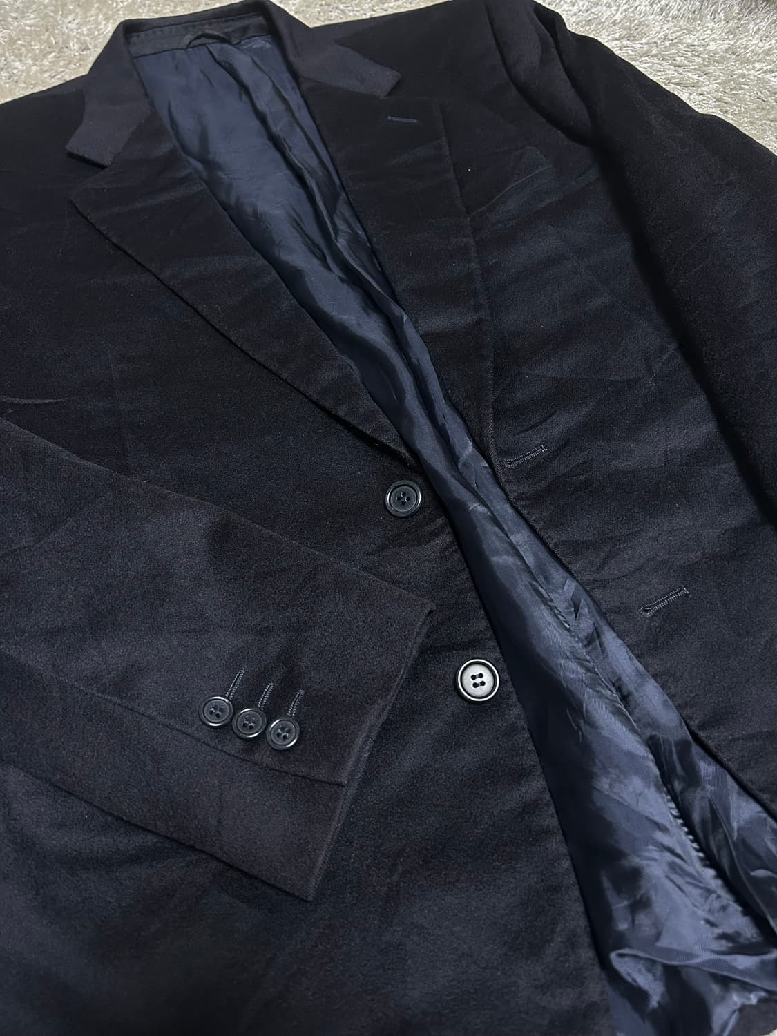 이태리제 로로피아나 캐시미어100프로 블레이저 105~110 상품이미지2