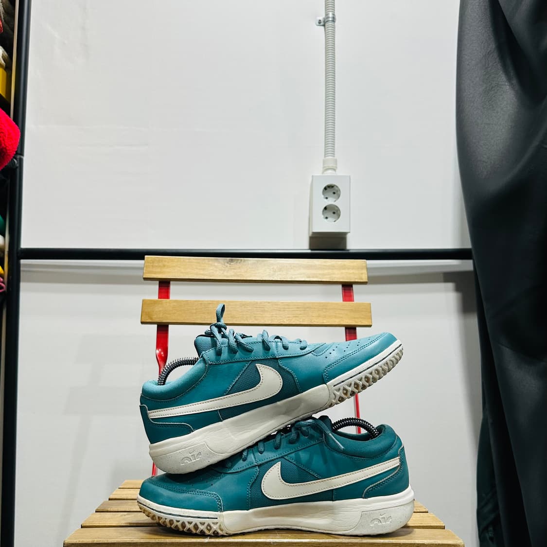 265) 나이키 테니스화 남성 남자 코트 에어 줌 라이트 3 미네랄 틸 상품이미지7