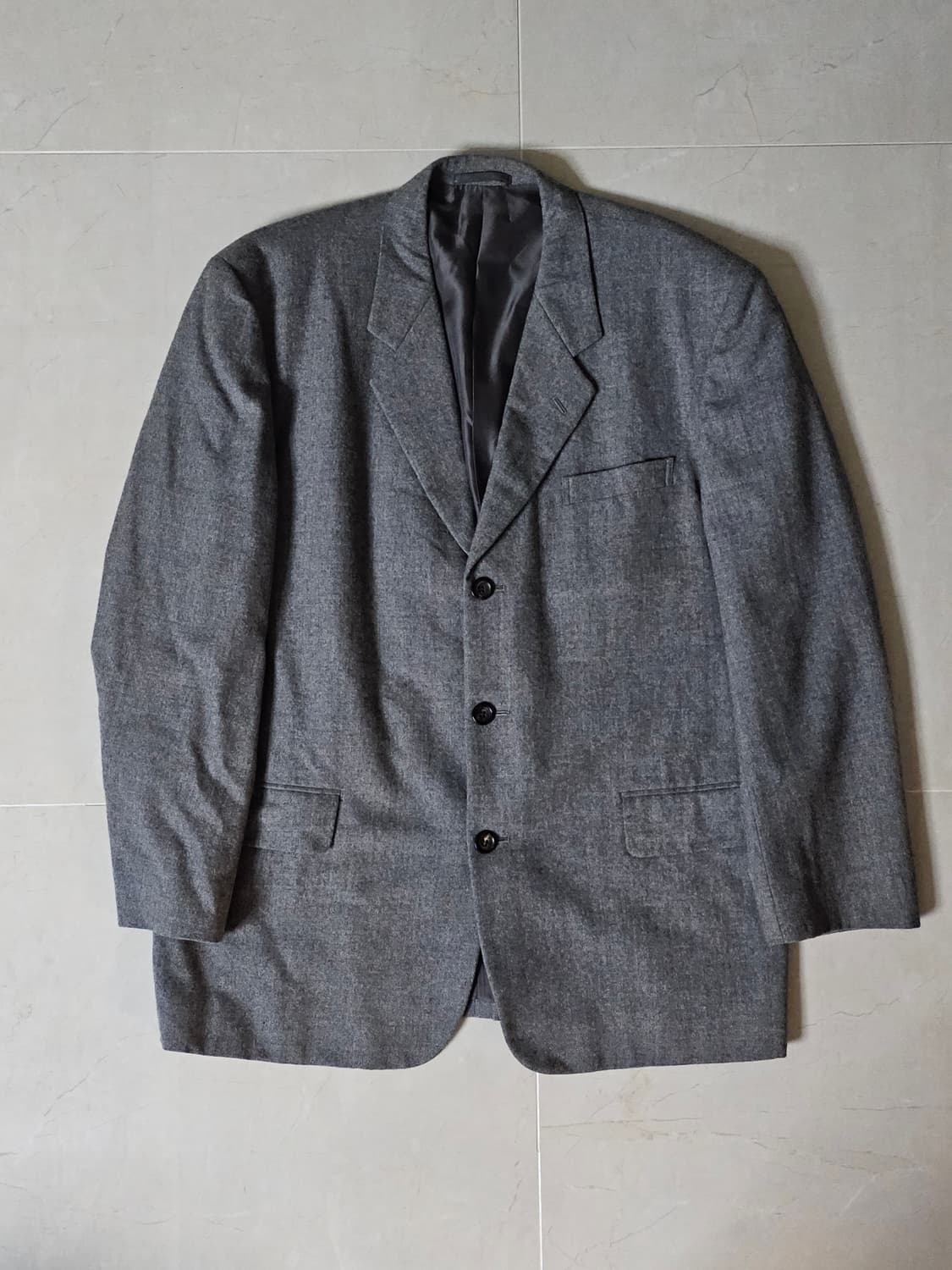 AD1996 다나카 옴므 울 3버튼 블레이저 상품이미지1