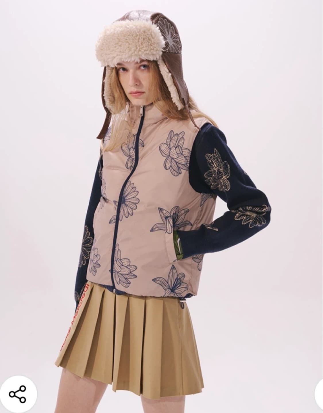 마르디 메크르디 리버시블 덕다운 경량패딩 베스트 S 상품이미지2