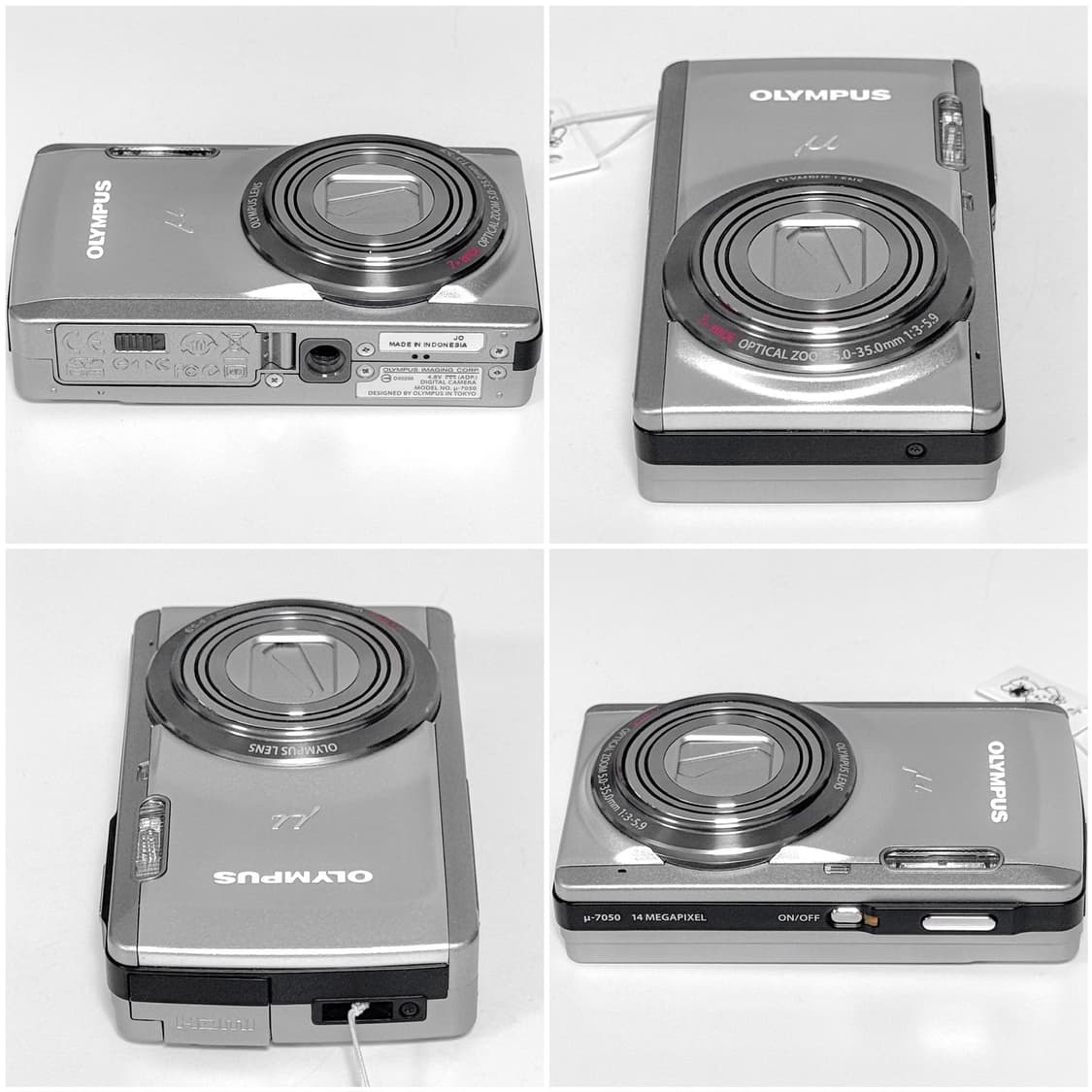 올림푸스 뮤 7050 실버 빈티지디카 상품이미지4