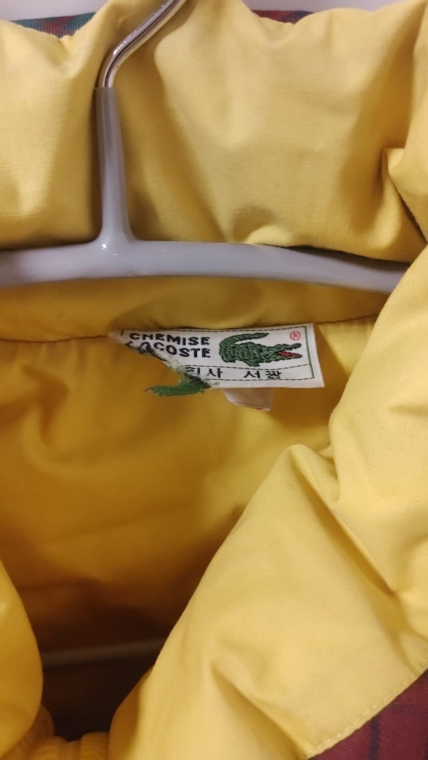 라코스테 서광 체크 봄버 상품이미지3