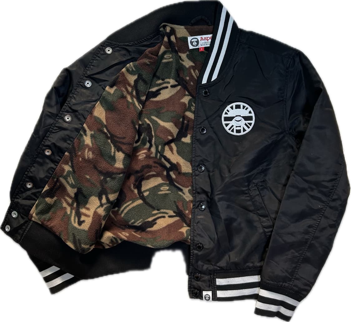 00s 베이프 에이프 카모플라주 블루종 S 상품이미지1