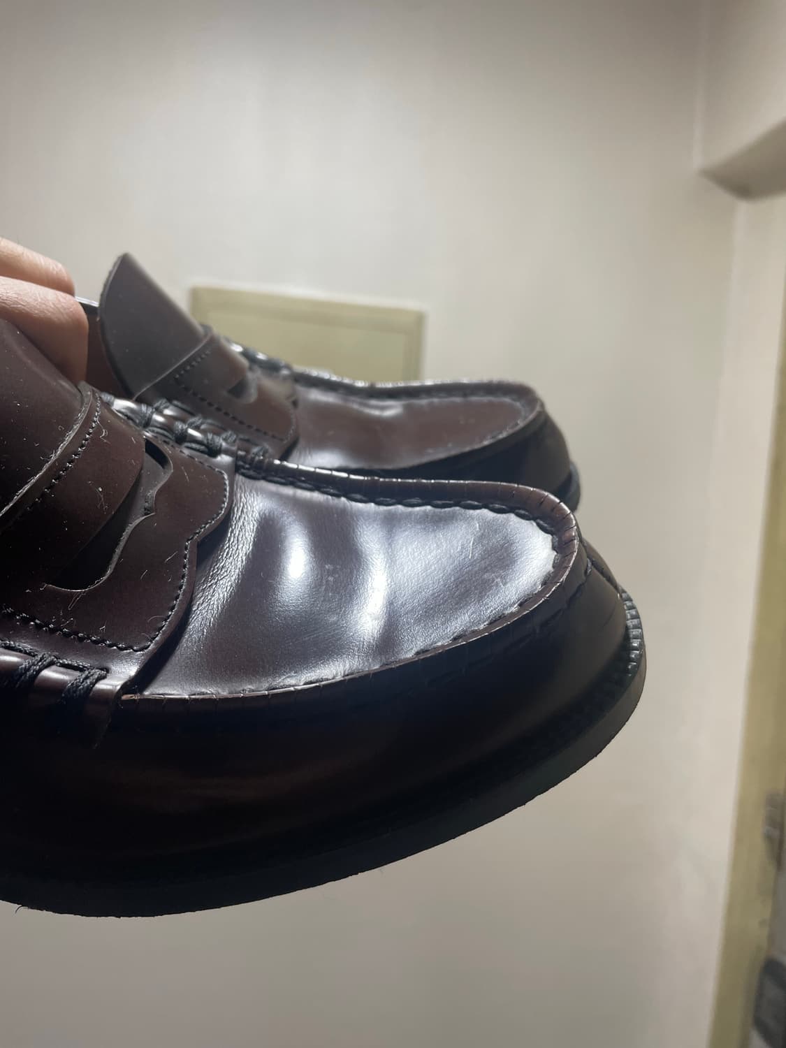 남성 하루타 906 브라운 260eee사이즈 상품이미지5