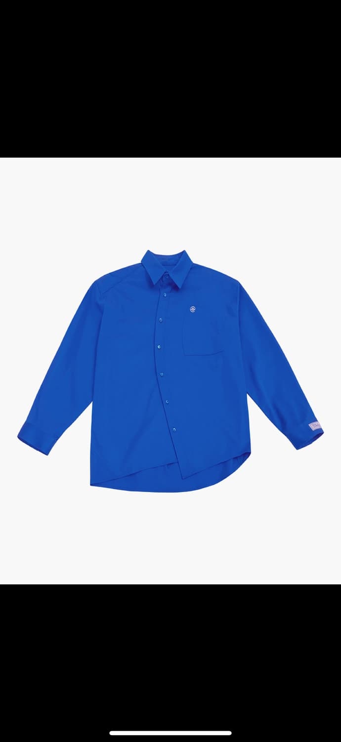 [A2] 아더에러 Speric logo shirts 블루 셔츠 상품이미지1