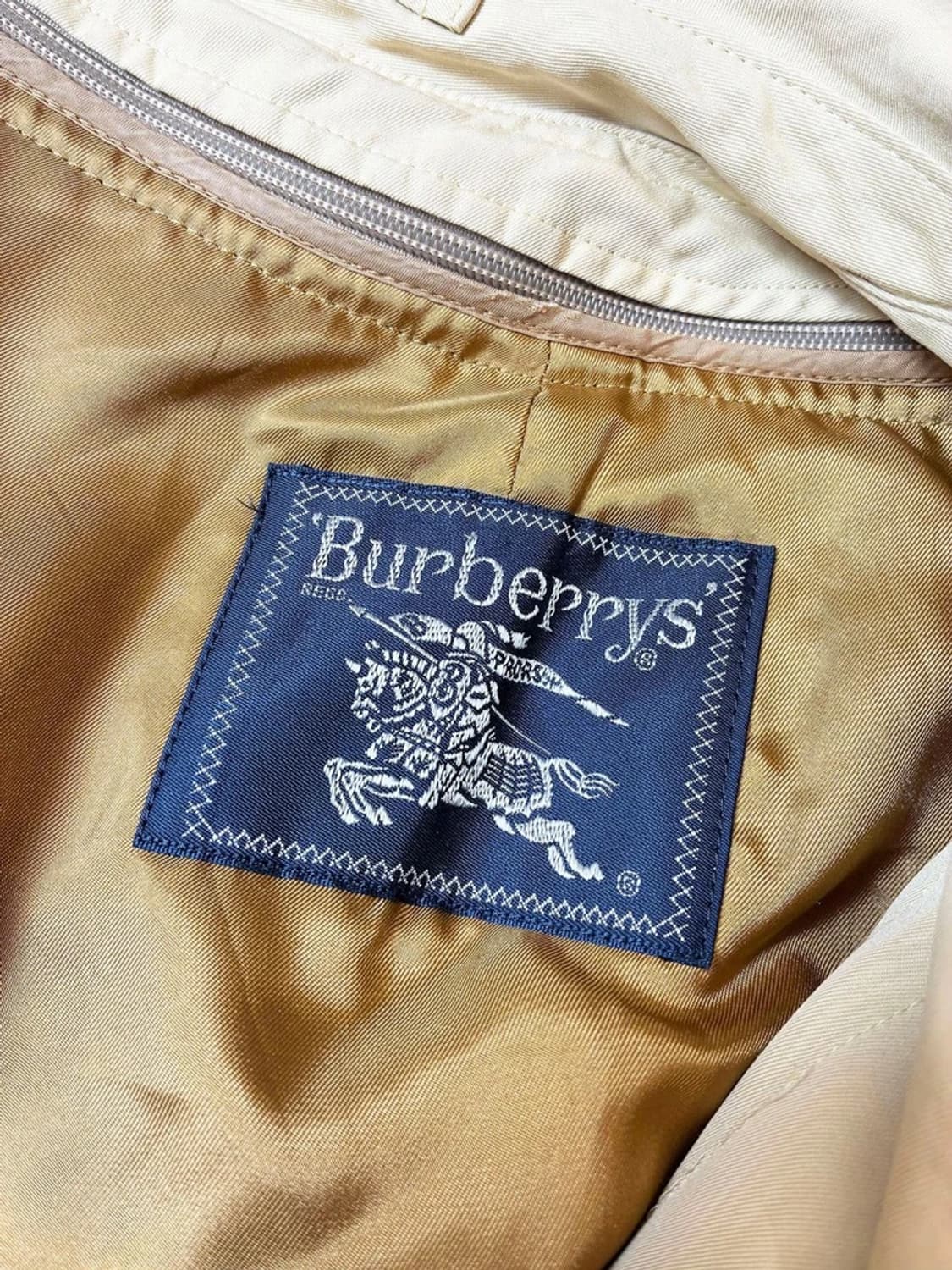 버버리 90's 재팬 노바체크 안감 트렌치 코트 PN7220 상품이미지9