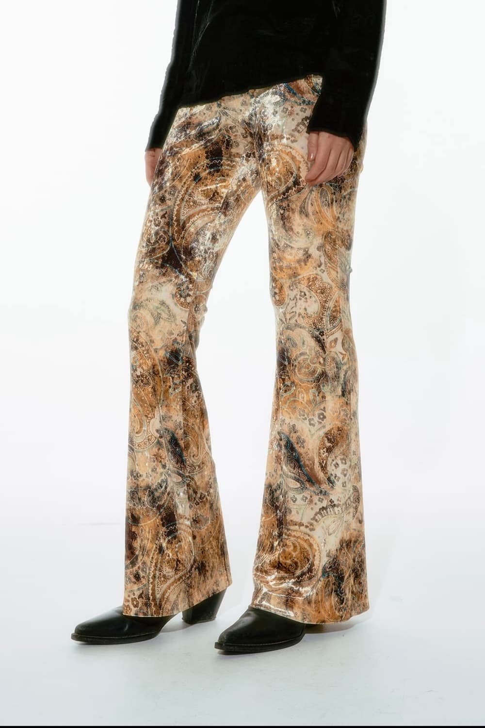 PAISLEY VELVET JERSEY PANTS 상품이미지2