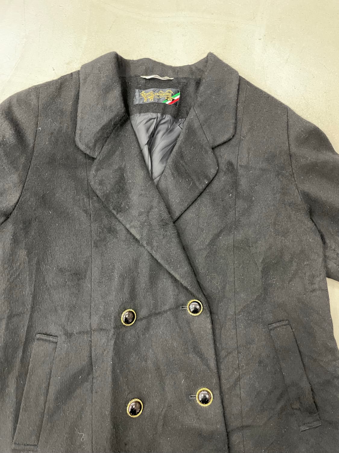 빈티지 캐시미어 100 코트 상품이미지2