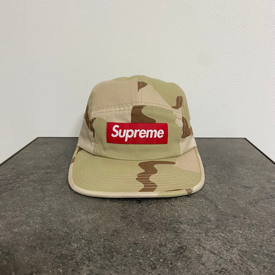 (OS) 슈프림 박스로고 캠프캡 모자 데저트 카모 상품이미지1