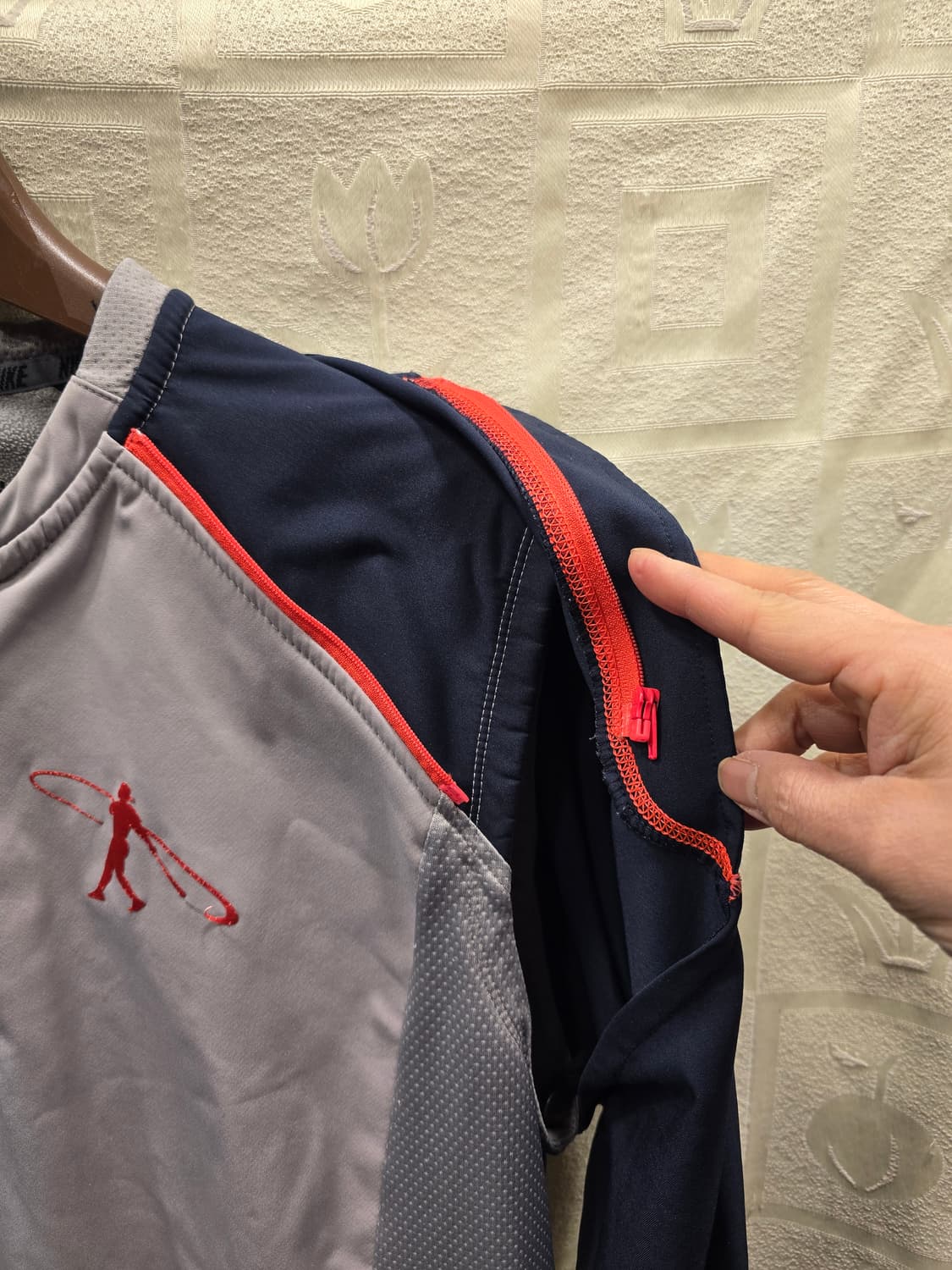 나이키 기모 레이어드 야구 스윙 긴팔 티셔츠 100 상품이미지5