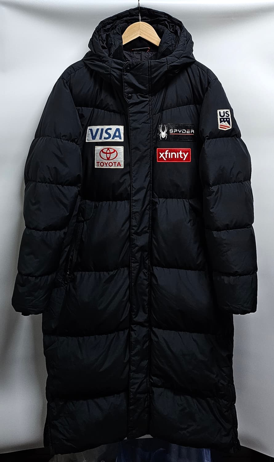 스파이더 구스다운 롱패딩 100 상품이미지1