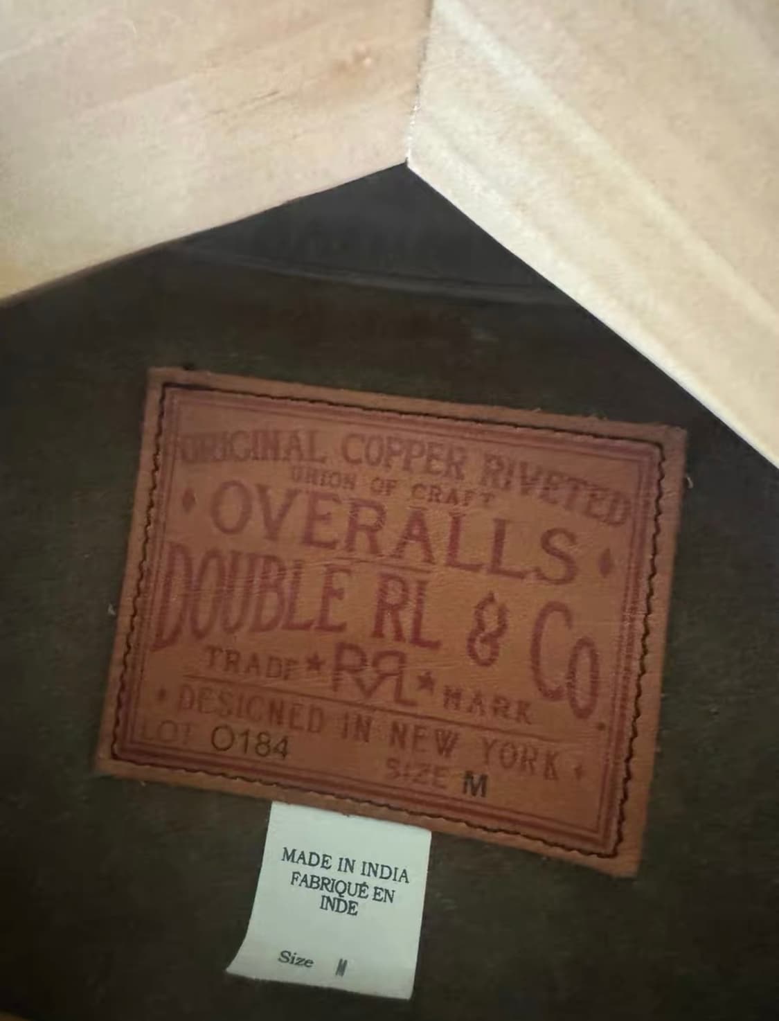 rrl 타입 1 버팔로가죽 m 상품이미지4