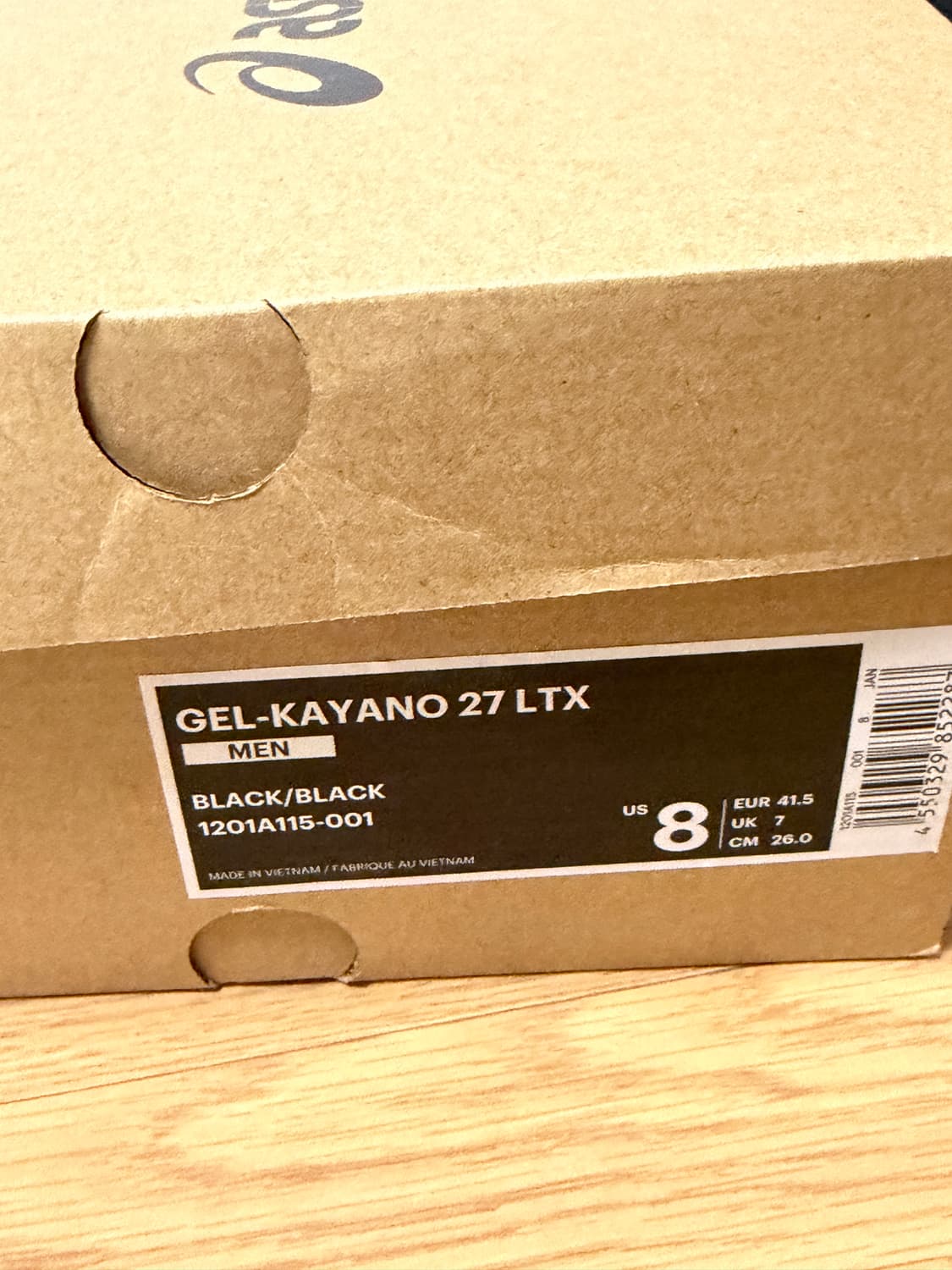 아식스 x 비비안 웨스트우드 젤 카야노 27 LTX 블랙 (260) 상품이미지3