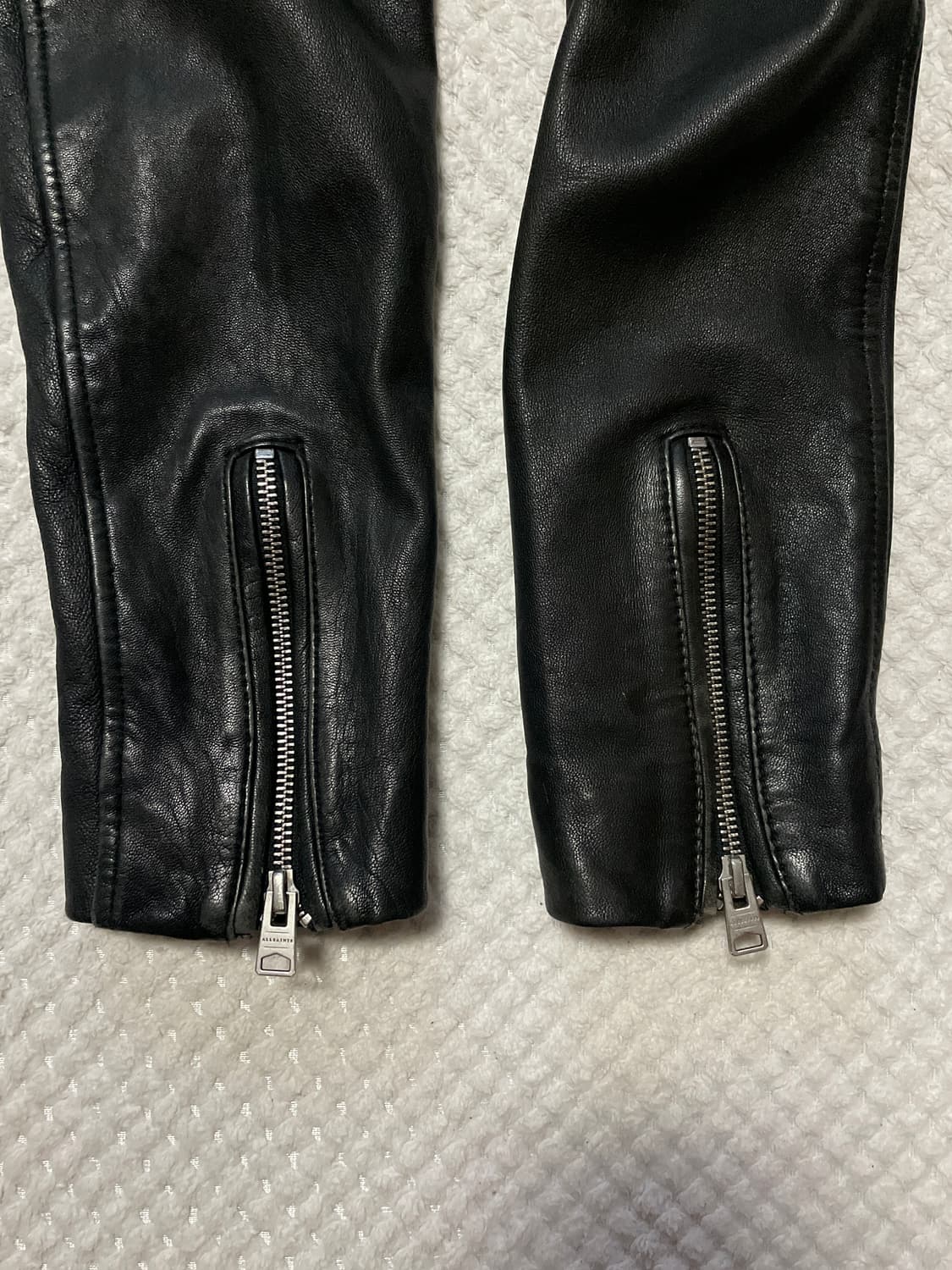 ALL SAINTS 올 세인츠 웨스턴 무드 양가죽 로미 바이커 레더  상품이미지7