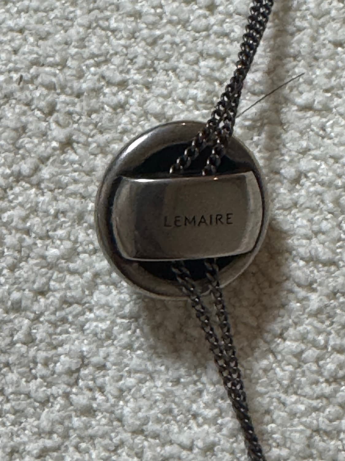 르메르 캣츠아이 래틀 볼로 타이 워터그린 상품이미지5