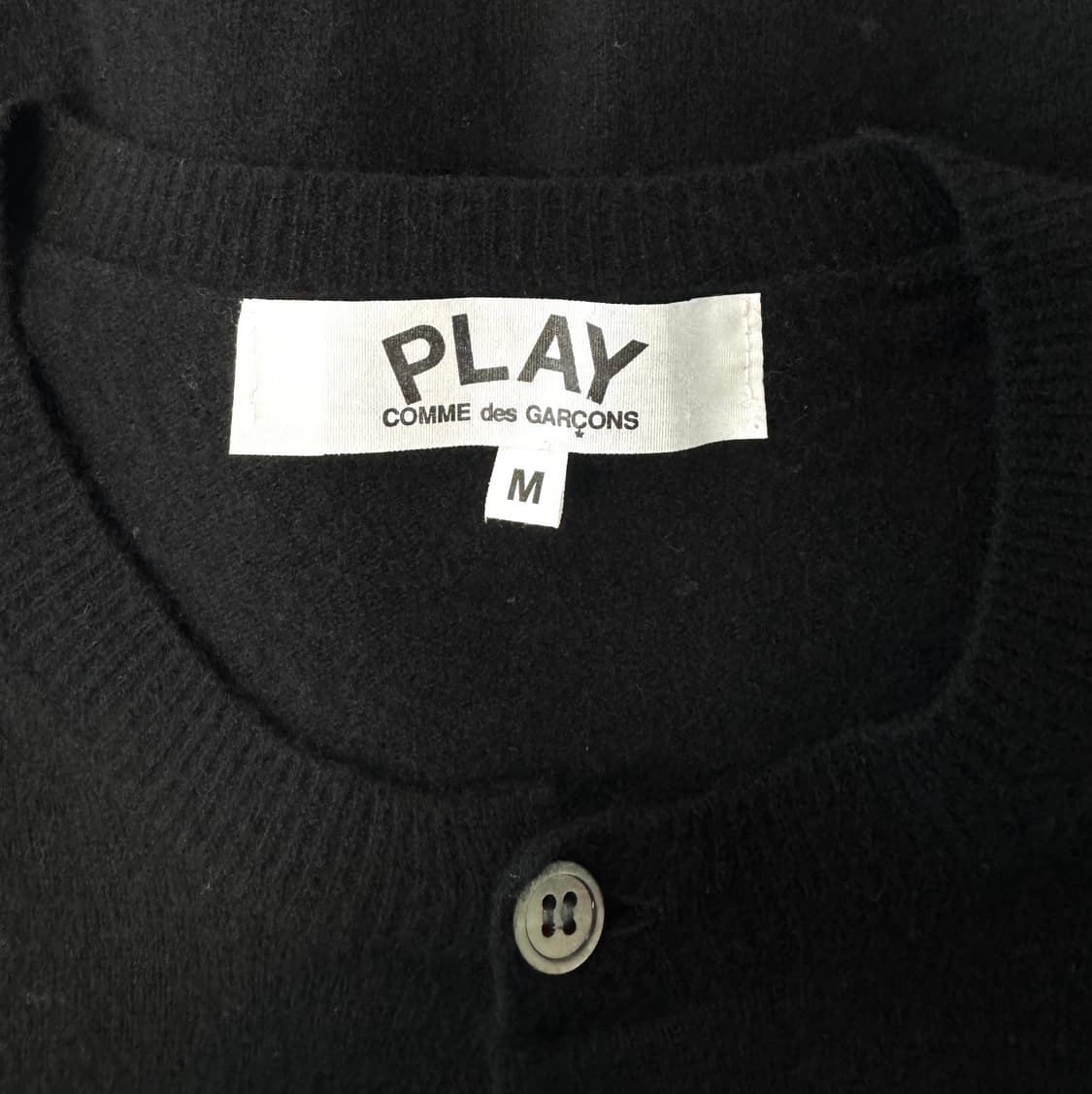 COMME DES GARCONS 꼼데가르송 골드하트와펜 여성 가디건 M 상품이미지3