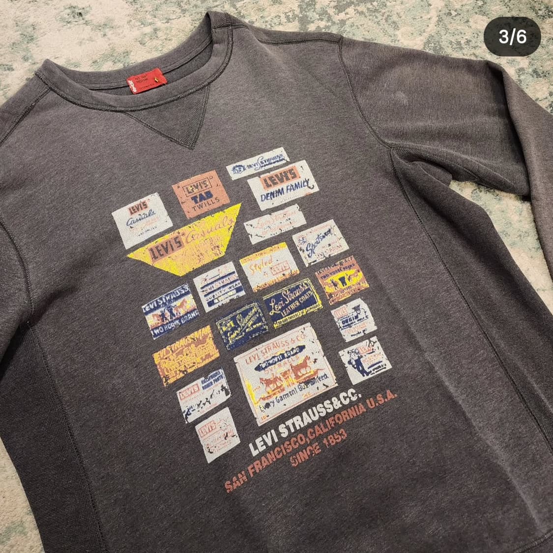 리바이스 빈티지로고 스웻셔츠 상품이미지3