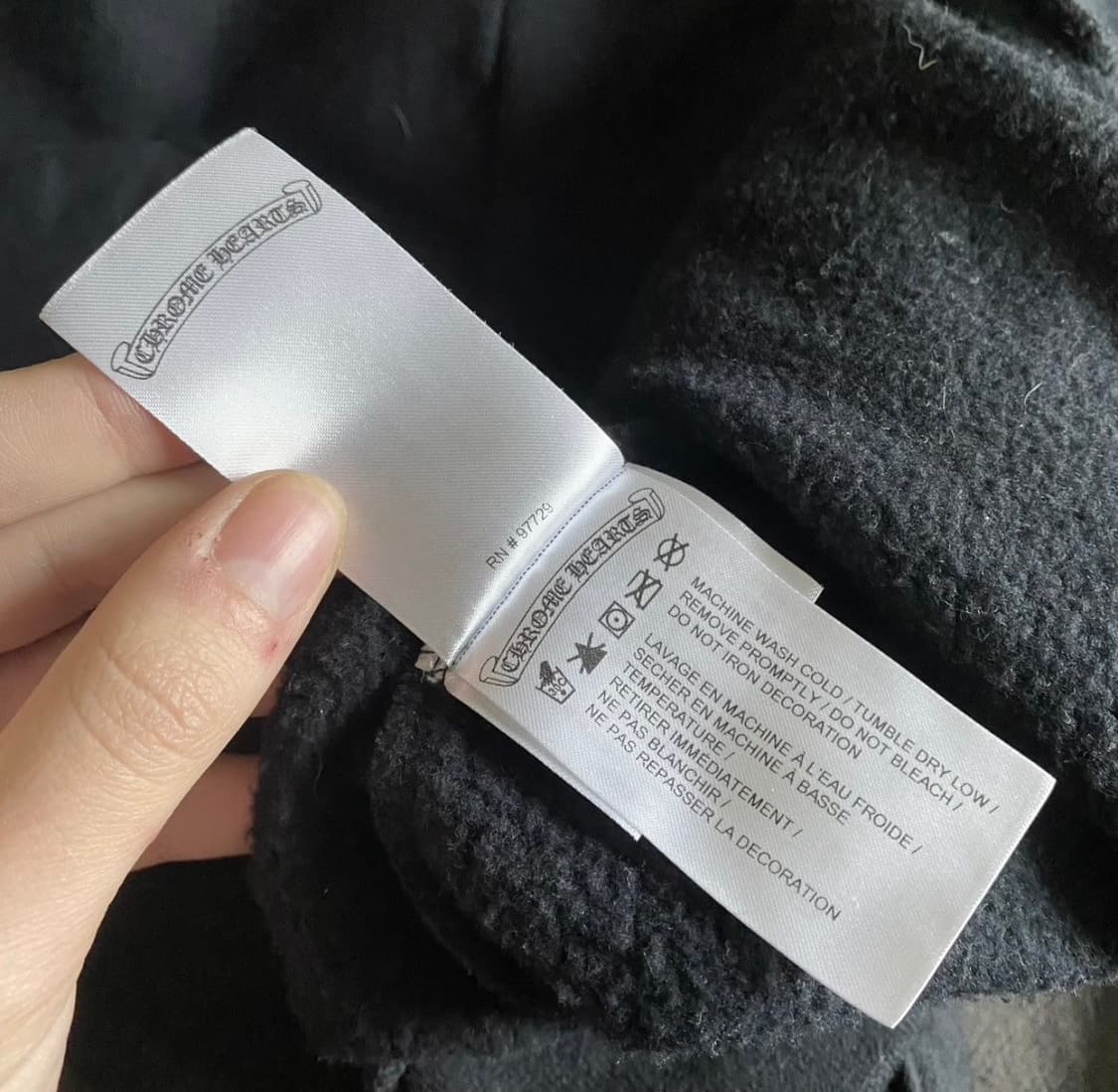 크롬하츠 홀스슈 퍽유 후드집업  - (Large) 상품이미지7