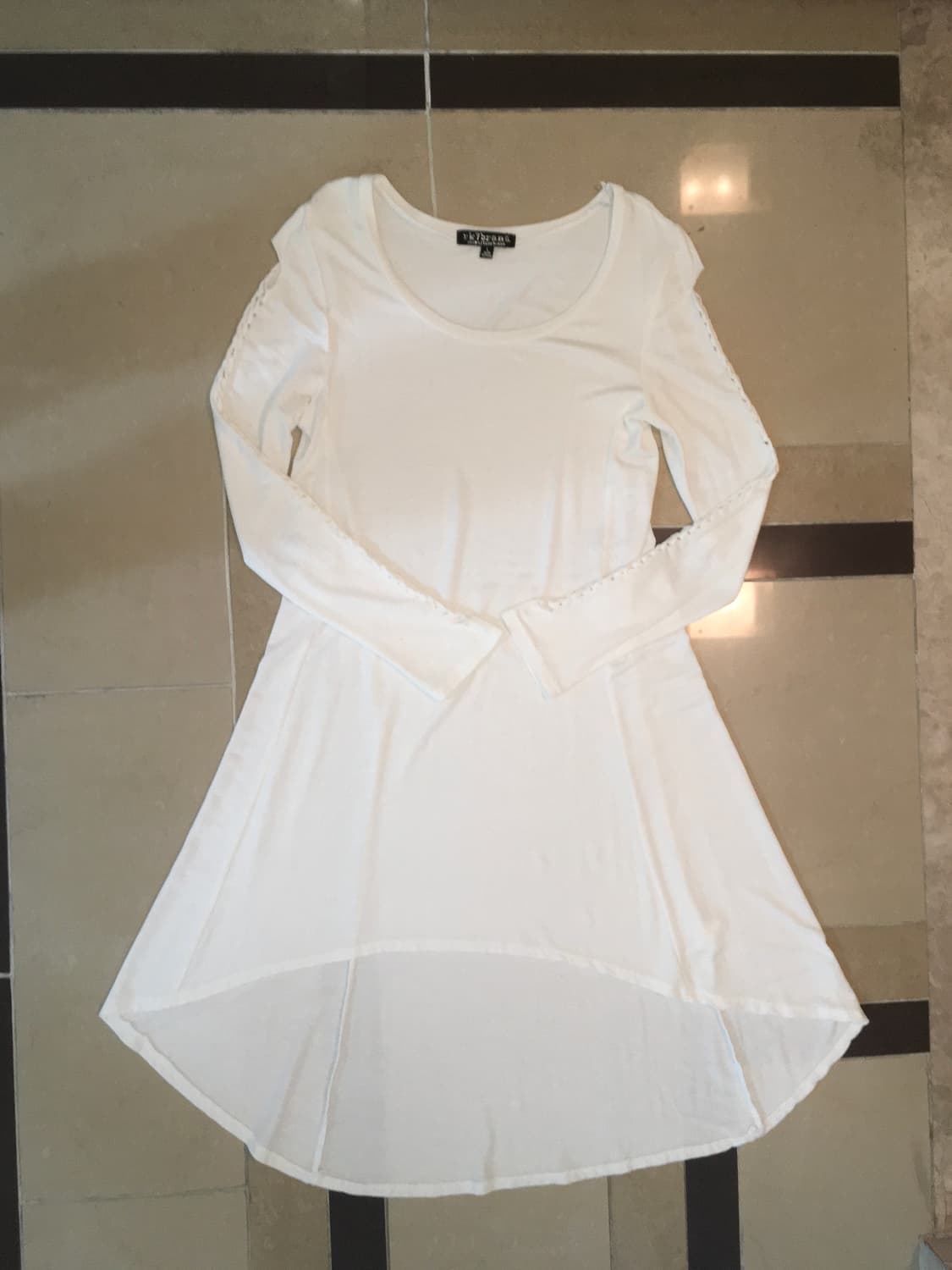 unbalance strap datail design long top 상품이미지7