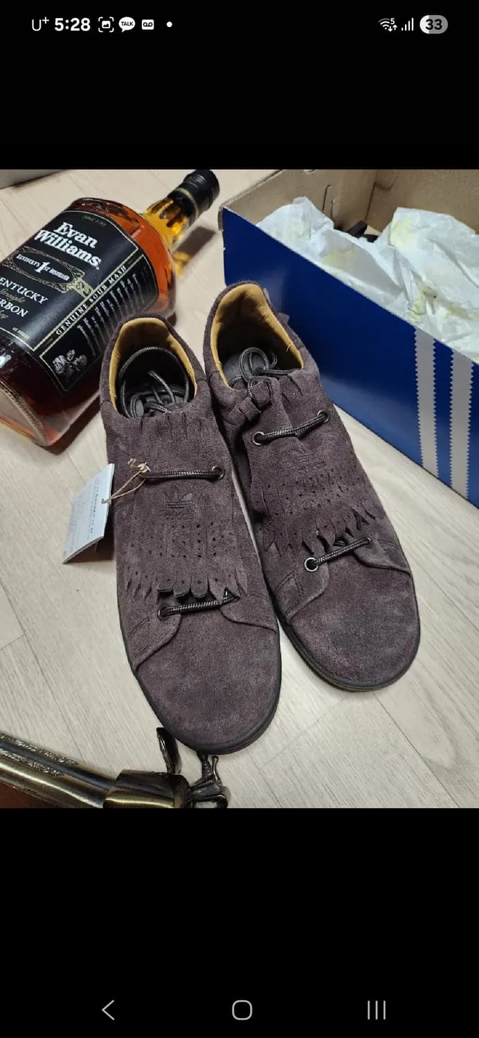 (새상품)(빔즈)아디다스 스탠스미스 럭셔리 상품이미지5