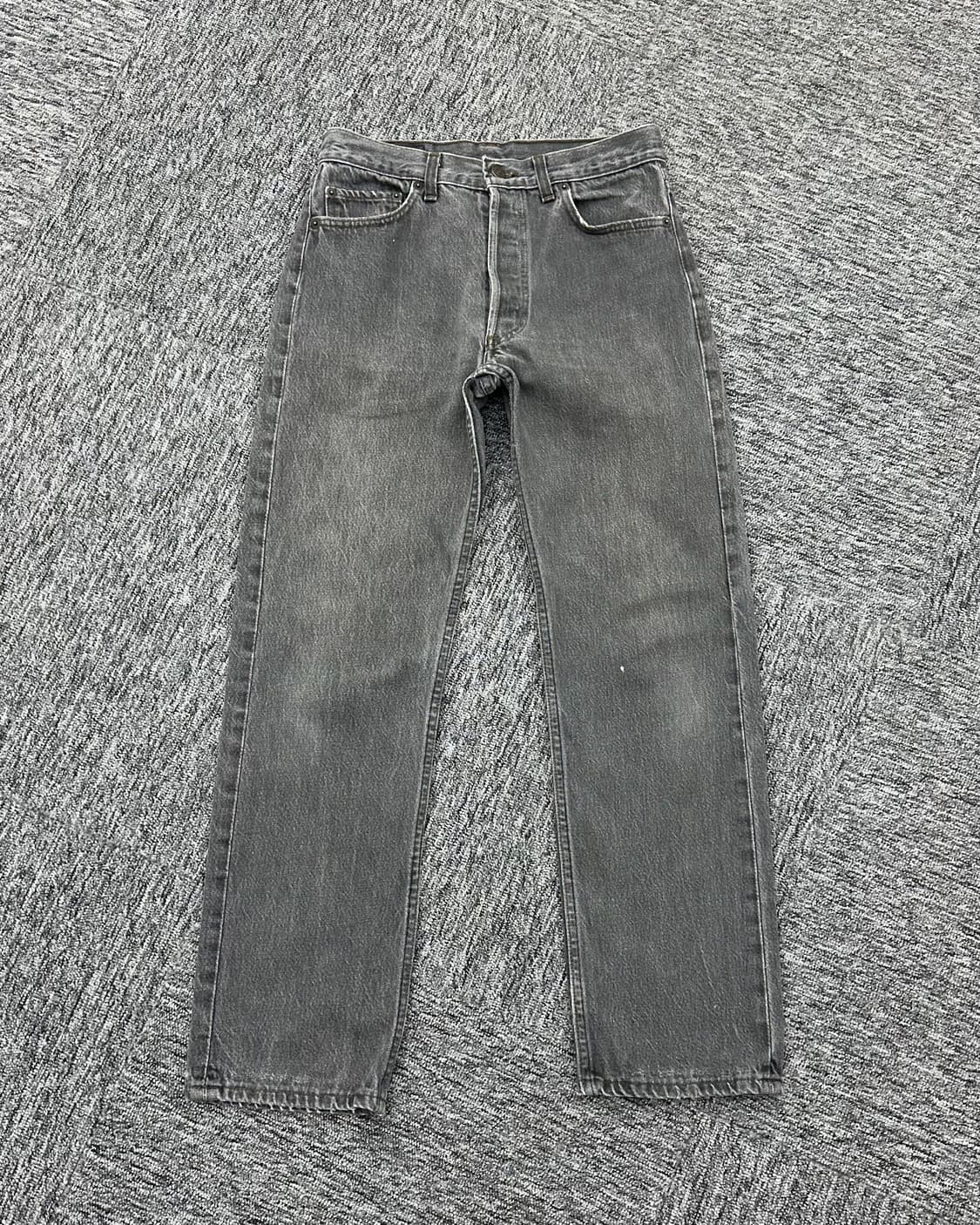 (허단37)80~90'S 리바이스 USA 501 워싱그레이-M1481 상품이미지2