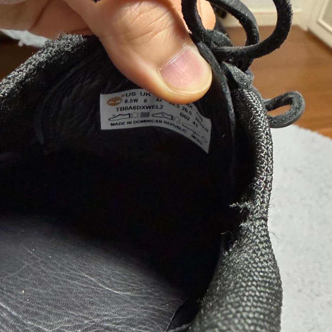 팀버랜드 3아이 클래식 보트슈즈 어센틱 블랙 265 상품이미지5