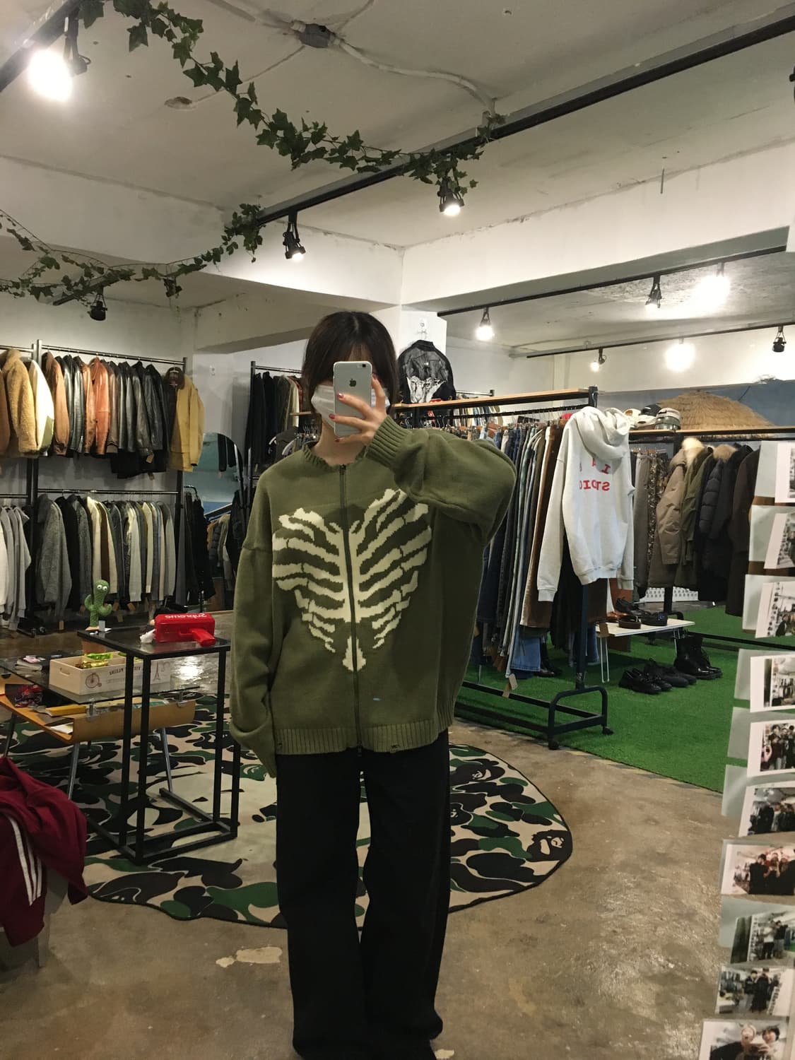 엑스톤즈 보운 니트 집업 상품이미지10