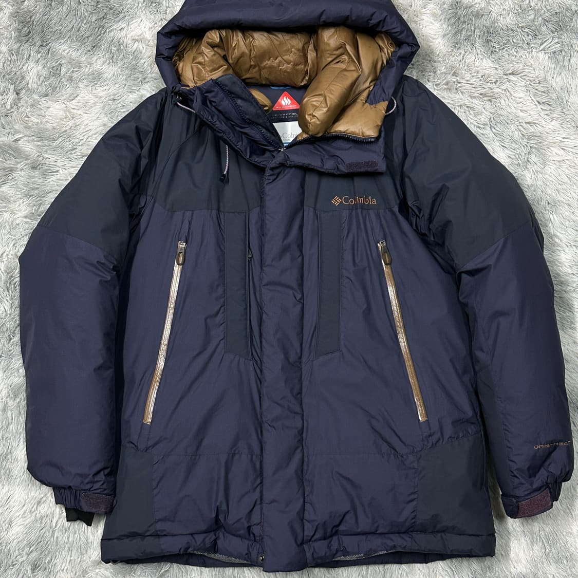 컬럼비아 구스다운 푸퍼 후드패딩 상품이미지1