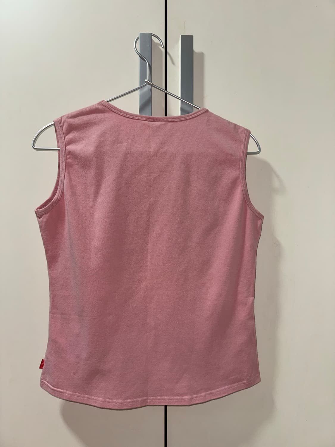 오일릴리 하트 패치워크 민소매 상품이미지2