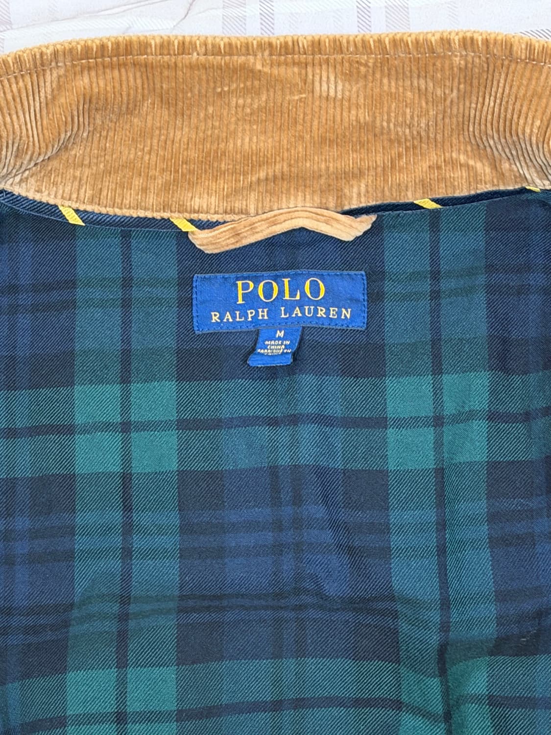 [M] 폴로 랄프로렌 코듀로이 바라쿠다(골든 브라운) 상품이미지5