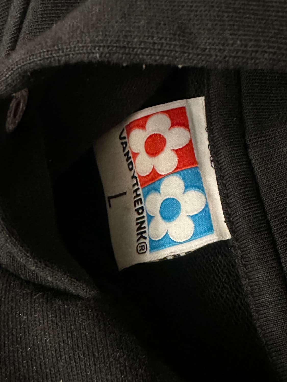 반디더핑크 블랙 후드 상품이미지2