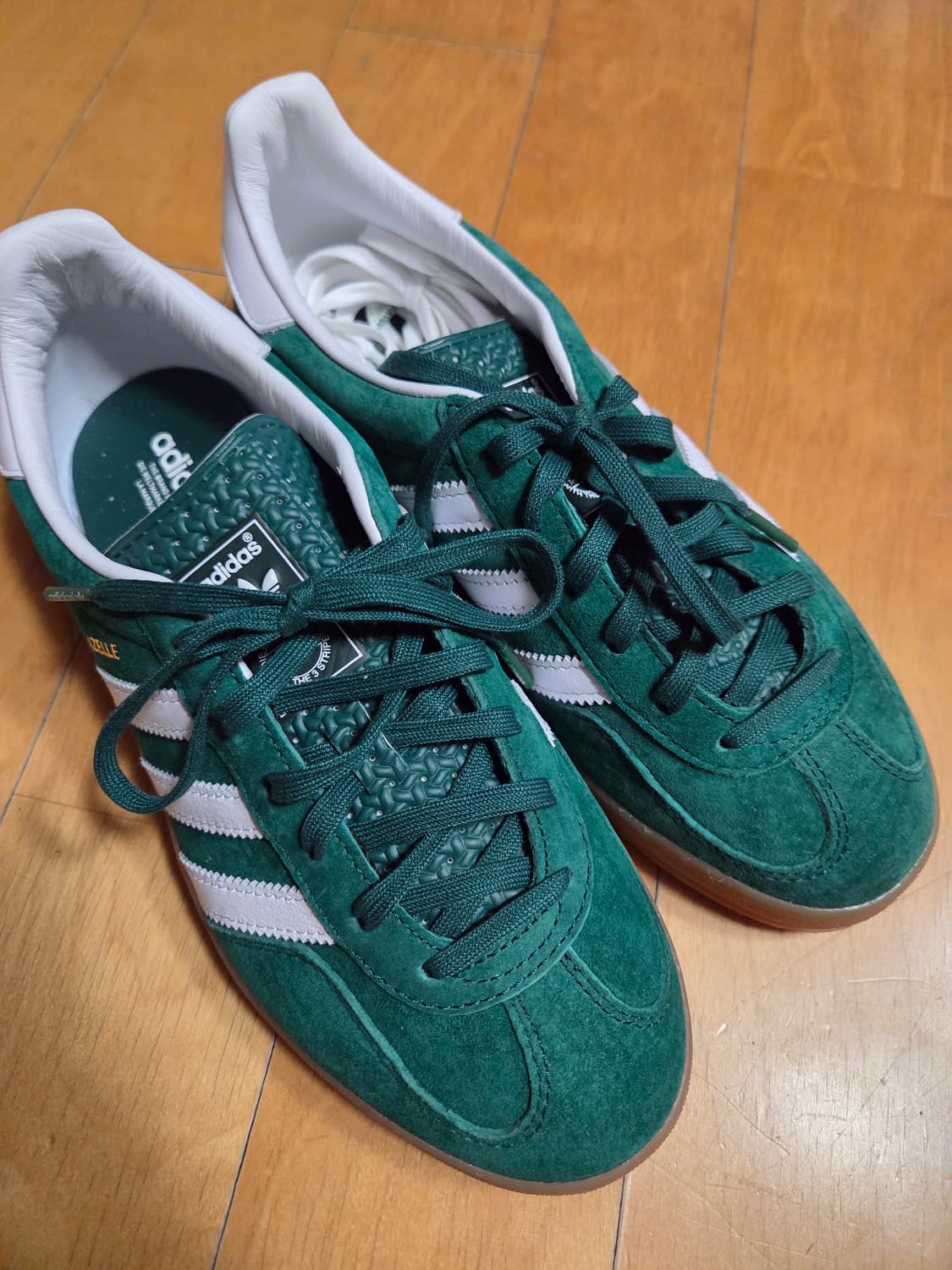 아디다스 가젤 인도어 그린 240mm 새상품 상품이미지1