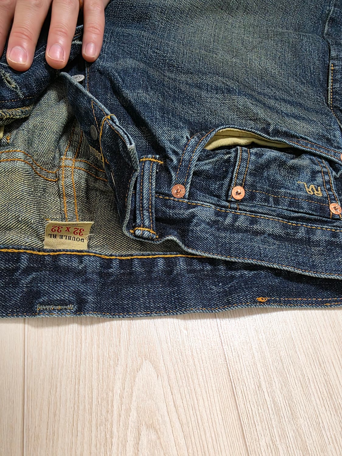 32x32 더블알엘 빈티지 파이브포켓 기빈스 상품이미지2