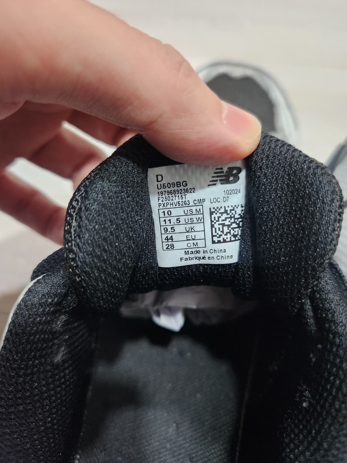 뉴발란스 509 블랙그레이
280사이즈 상품이미지6