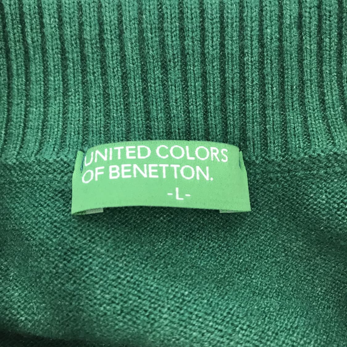 베네통 신형 카라넥니트 [여성L사이즈] 상품이미지5