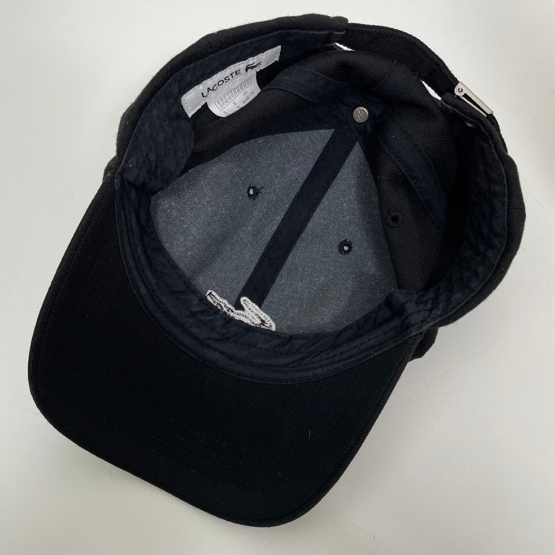 라코스테 블랙 볼캡 상품이미지5